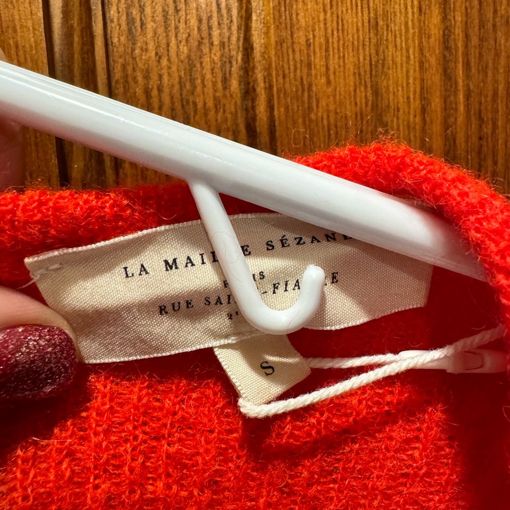 Sezane cardigan